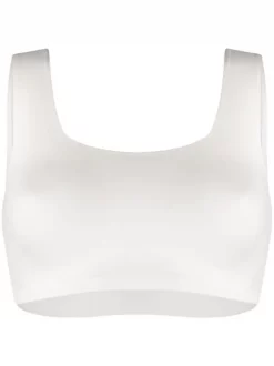 12 STOREEZ Haut Crop Sans Manches Femme