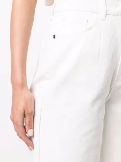 12 STOREEZ Short En Jean à Bords Francs IVORY -12 STOREEZ Soldes Magasin 16962420 34190017 600