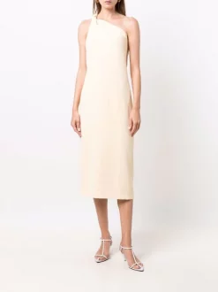 12 STOREEZ Robe Mi-longue à Bretelle Torsadée Femme -12 STOREEZ Soldes Magasin 16962427 34201903 600