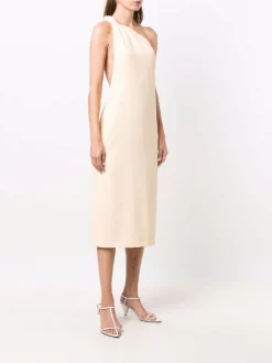 12 STOREEZ Robe Mi-longue à Bretelle Torsadée Femme -12 STOREEZ Soldes Magasin 16962427 34201948 600