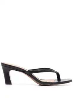 12 STOREEZ Sandales à Entredoigt Femme