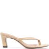 12 STOREEZ LIGHT BEIGE Mules à Entre-doigts Femme