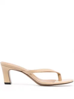 12 STOREEZ LIGHT BEIGE Mules à Entre-doigts Femme