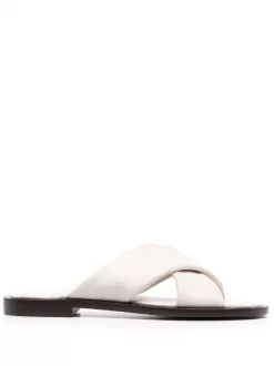 12 STOREEZ Sandales à Brides Croisées IVORY