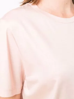 12 STOREEZ BLUSH BEIGE T-shirt à Col Rond Femme -12 STOREEZ Soldes Magasin 16963181 34205291 600