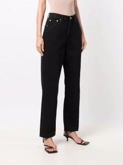 12 STOREEZ Jean à Coupe Droite Femme -12 STOREEZ Soldes Magasin 16963182 34195117 600