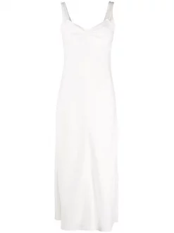 12 STOREEZ Robe-nuisette Ă Fronces IVORY