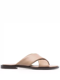 12 STOREEZ COFFEE Sandales à Brides Croisées Femme