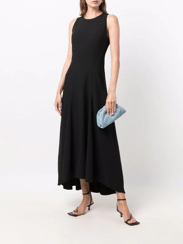 12 STOREEZ Robe à Ourlet Asymétrique Femme 2 12 STOREEZ Robe à Ourlet Asymétrique Femme – Image 2