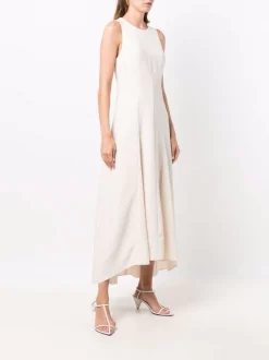 12 STOREEZ IVORY Robe Longue Asymétrique Femme -12 STOREEZ Soldes Magasin 17005874 34204241 600
