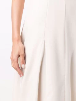 12 STOREEZ IVORY Robe Longue Asymétrique Femme -12 STOREEZ Soldes Magasin 17005874 34205241 600