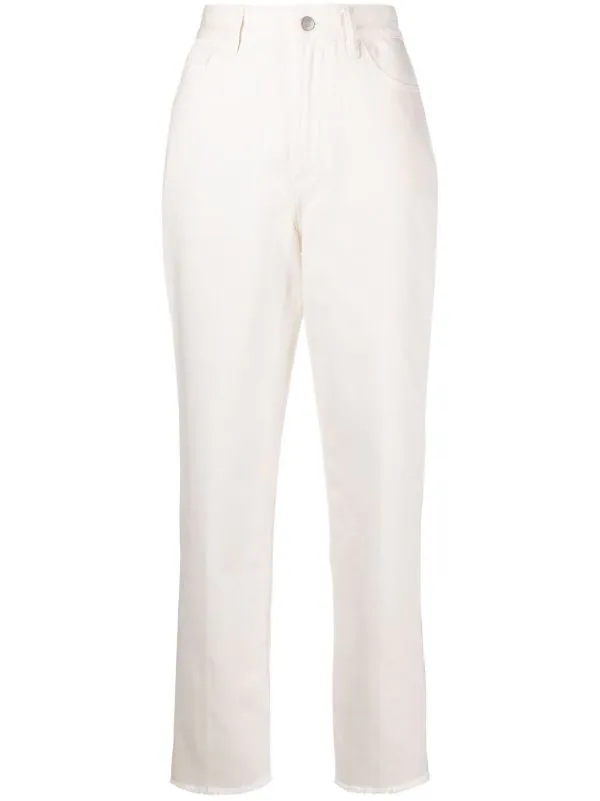 12 STOREEZ Jean Droit à Bords Francs Femme 1 12 STOREEZ Jean Droit à Bords Francs Femme