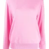 12 STOREEZ PINK Pull à Col Rond Femme