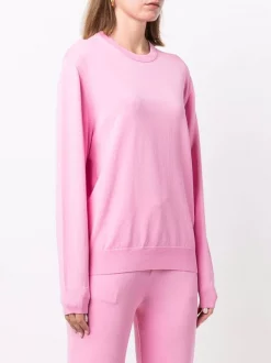 12 STOREEZ PINK Pull à Col Rond Femme -12 STOREEZ Soldes Magasin 17006908 34196005 600