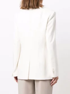 12 STOREEZ Blazer à Coupe Cintrée IVORY 8 12 STOREEZ Blazer à Coupe Cintrée IVORY -12 STOREEZ Soldes Magasin 17007777 34203595 600