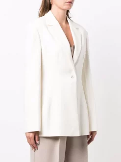 12 STOREEZ Blazer à Coupe Cintrée IVORY 7 12 STOREEZ Blazer à Coupe Cintrée IVORY -12 STOREEZ Soldes Magasin 17007777 34204346 600
