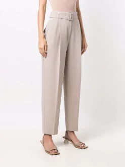 12 STOREEZ Pantalon Droit Plissé Femme -12 STOREEZ Soldes Magasin 17007780 34186557 600