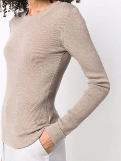 12 STOREEZ Pull En Maille Nervurée Femme -12 STOREEZ Soldes Magasin 17058684 34631719 600