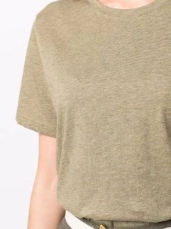 12 STOREEZ T-shirt à Effet Texturé KHAKI -12 STOREEZ Soldes Magasin 17058719 34717267 600