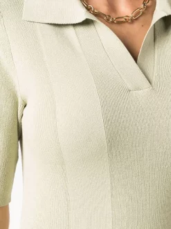 12 STOREEZ OLIVE Robe Longue à Manches Courtes Femme -12 STOREEZ Soldes Magasin 17058902 34621554 600