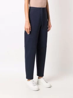 12 STOREEZ Pantalon Fuselé à Taille Haute Femme -12 STOREEZ Soldes Magasin 17058903 34601125 600