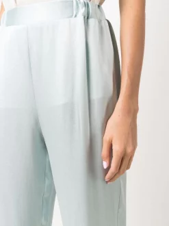 12 STOREEZ Pantalon Droit à Taille Haute Femme -12 STOREEZ Soldes Magasin 17058904 34598771 600