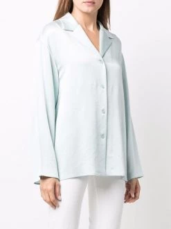 12 STOREEZ LIGHT BLUE Chemise à Col Cranté Femme -12 STOREEZ Soldes Magasin 17059439 34629802 600