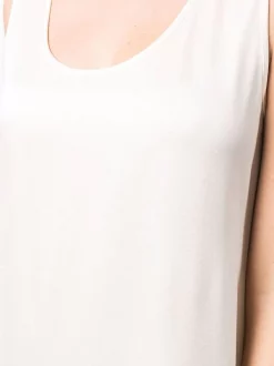 12 STOREEZ Robe Longue à Encolure Arrondie IVORY -12 STOREEZ Soldes Magasin 17059441 34624463 600