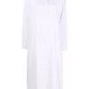 12 STOREEZ Robe-chemise Plissée WHITE
