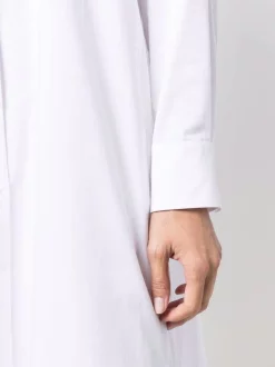 12 STOREEZ Robe-chemise Plissée WHITE -12 STOREEZ Soldes Magasin 17059443 34626321 600