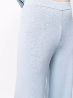 12 STOREEZ Pantalon Ample En Maille LIGHT BLUE -12 STOREEZ Soldes Magasin 17059445 34609086 600