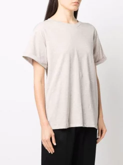 12 STOREEZ BEIGE T-shirt Oversize En Coton Femme -12 STOREEZ Soldes Magasin 17059447 34631288 600
