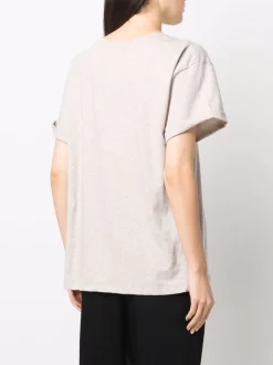 12 STOREEZ BEIGE T-shirt Oversize En Coton Femme -12 STOREEZ Soldes Magasin 17059447 34632175 600