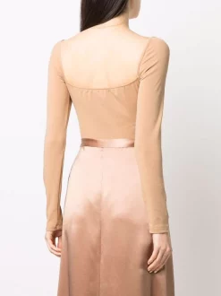 12 STOREEZ Body à Encolure Carrée BEIGE -12 STOREEZ Soldes Magasin 17059458 34732504 600