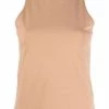 12 STOREEZ BEIGE Débardeur à Col Rond Femme