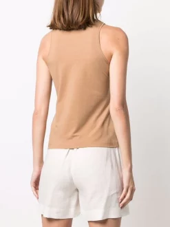 12 STOREEZ BEIGE Débardeur à Col Rond Femme -12 STOREEZ Soldes Magasin 17059461 34722038 600