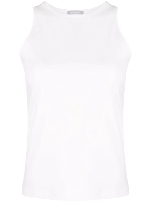 12 STOREEZ Débardeur à Col Rond IVORY 1 12 STOREEZ Débardeur à Col Rond IVORY