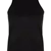 12 STOREEZ BLACK Débardeur à Encolure Ronde Femme
