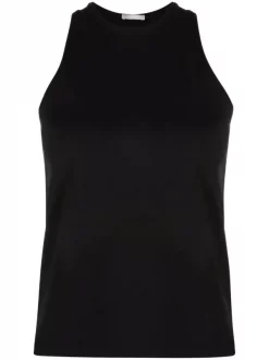 12 STOREEZ BLACK Débardeur à Encolure Ronde Femme