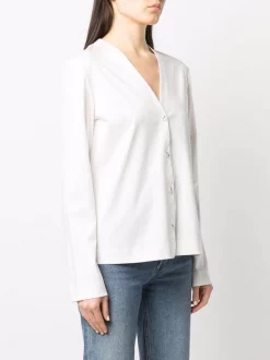 12 STOREEZ IVORY Cardigan Boutonné à Col V Femme -12 STOREEZ Soldes Magasin 17059468 34727563 600