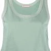 12 STOREEZ Débardeur Crop PALE GREEN