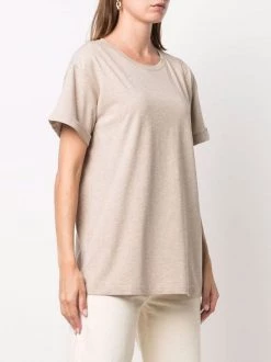 12 STOREEZ T-shirt à Effet Texturé Coffee Melange -12 STOREEZ Soldes Magasin 17059477 34721613 600