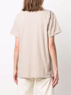 12 STOREEZ T-shirt à Effet Texturé Coffee Melange -12 STOREEZ Soldes Magasin 17059477 34722276 600