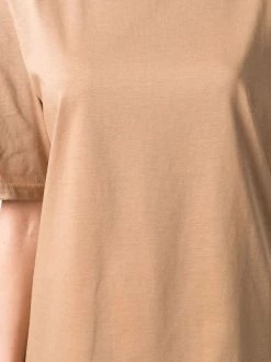 12 STOREEZ T-shirt Oversize En Coton COFFEE -12 STOREEZ Soldes Magasin 17059479 34718722 600