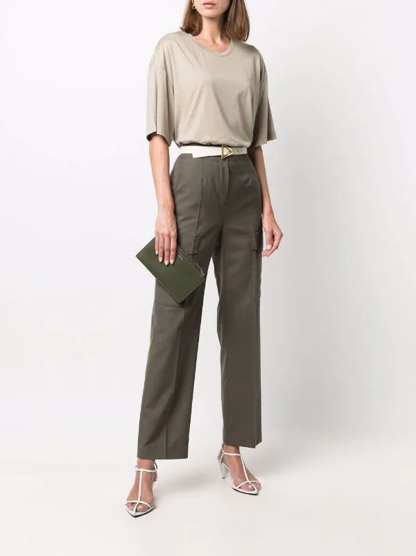 ( Positively Conscious ) 12 STOREEZ T-shirt Oversize KHAKI 2 ( Positively Conscious ) 12 STOREEZ T-shirt Oversize KHAKI – Image 2