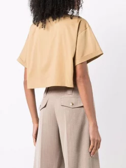 12 STOREEZ T-shirt Oversize Crop Femme -12 STOREEZ Soldes Magasin 17059484 34731331 600