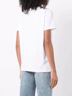 12 STOREEZ IVORY T-shirt En Coton Stretch Femme -12 STOREEZ Soldes Magasin 17059485 34728982 600