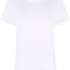 12 STOREEZ IVORY T-shirt En Coton Stretch Femme