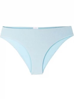 12 STOREEZ LIGHT BLUE Bas De Bikini Métallisé Femme