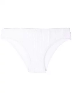 12 STOREEZ WHITE Bas De Bikini Texturé Femme